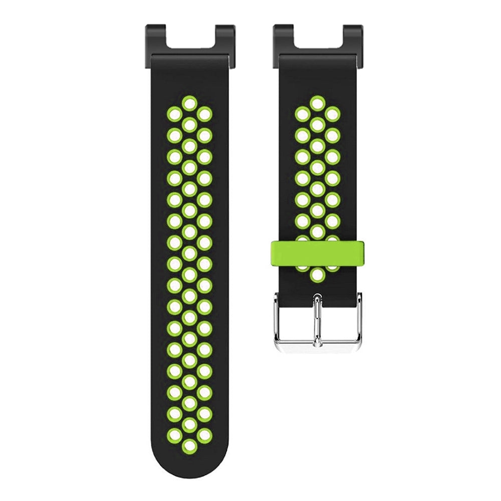 For Huami Amazfit T-Rex / T-Rex Pro / Ares, Dual-Color 22mm Watch Band Silicone Watch Strap Replacement Watchband with Multi-Hole Design