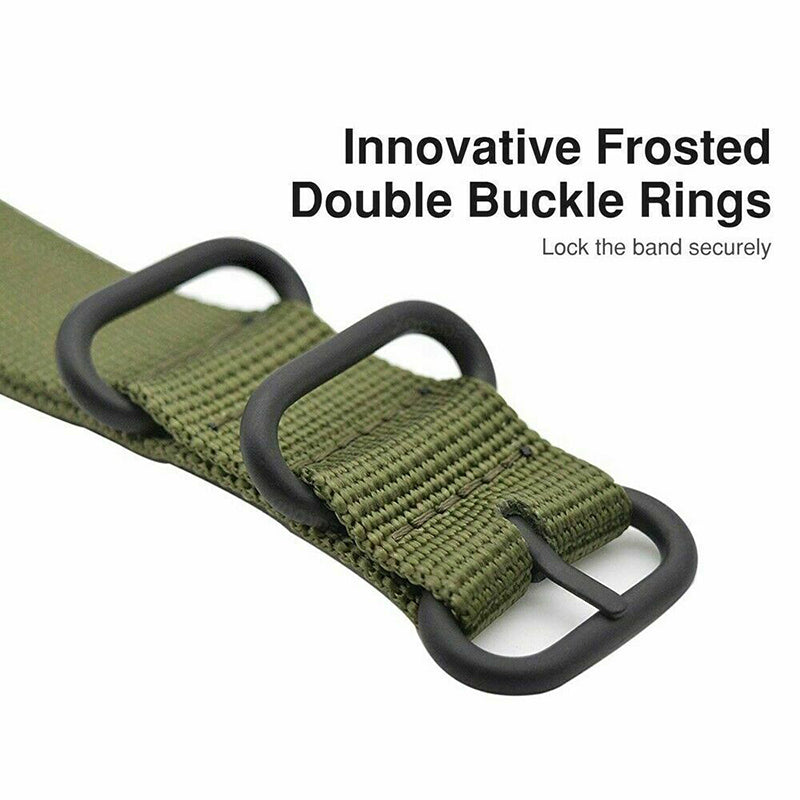 For Huami Amazfit T-Rex / T-Rex Pro / Ares Watch Strap with Buckle Nylon Watch Band Universal 22mm Quick Release Watchband