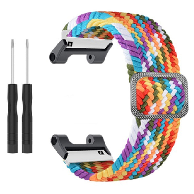 For Huami Amazfit T-Rex / T-Rex Pro / Ares Breathable Watch Strap Flexible Nylon Watch Band with Adjustable Buckle