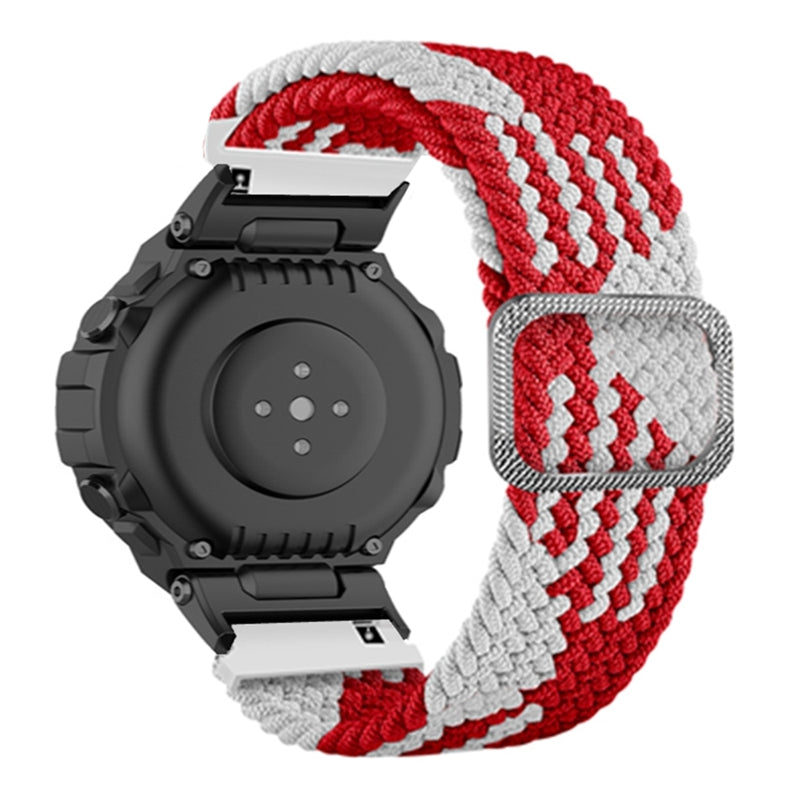 For Huami Amazfit T-Rex / T-Rex Pro / Ares Breathable Watch Strap Flexible Nylon Watch Band with Adjustable Buckle