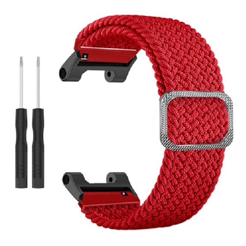 For Huami Amazfit T-Rex / T-Rex Pro / Ares Breathable Watch Strap Flexible Nylon Watch Band with Adjustable Buckle