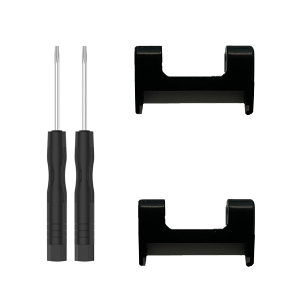 For Huami Amazfit T-Rex / T-Rex Pro / Ares 1Pair 22mm Stainless Steel Watch Strap Adapter Watch Band Connector Kit