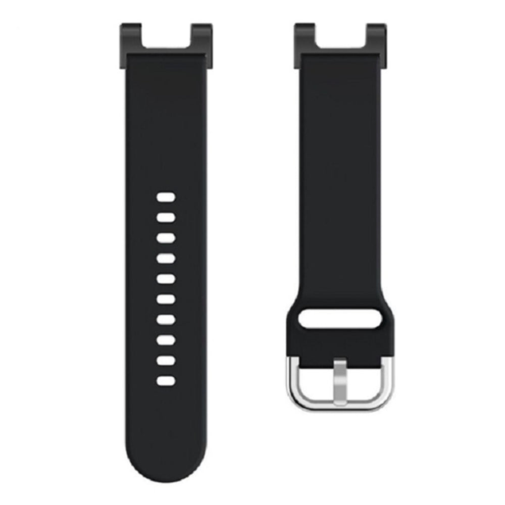 For Huami Amazfit T-Rex / T-Rex Pro / Ares, Universal 22mm Watch Band Silicone Watch Strap Replacement Watchband with Square Buckle