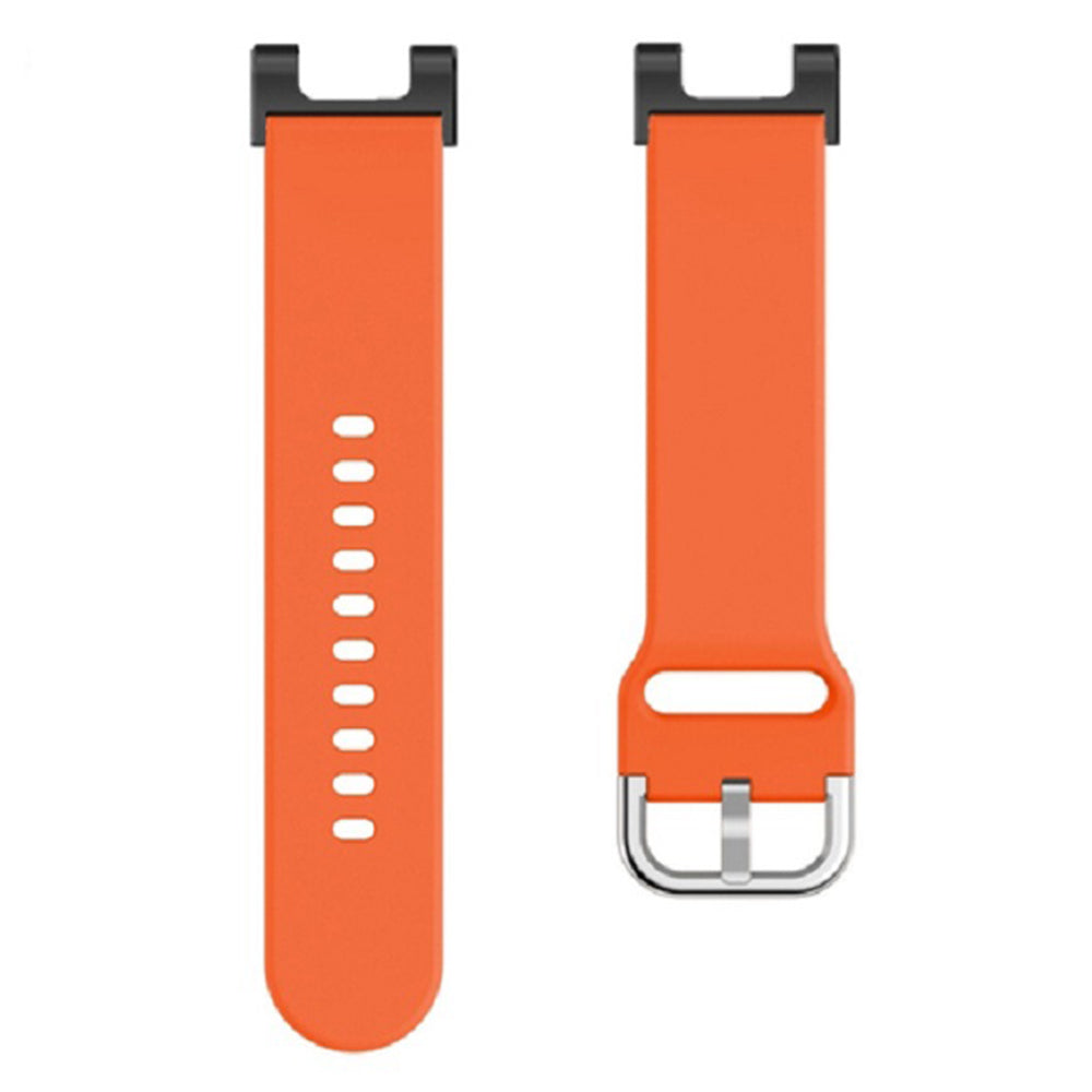 For Huami Amazfit T-Rex / T-Rex Pro / Ares, Universal 22mm Watch Band Silicone Watch Strap Replacement Watchband with Square Buckle