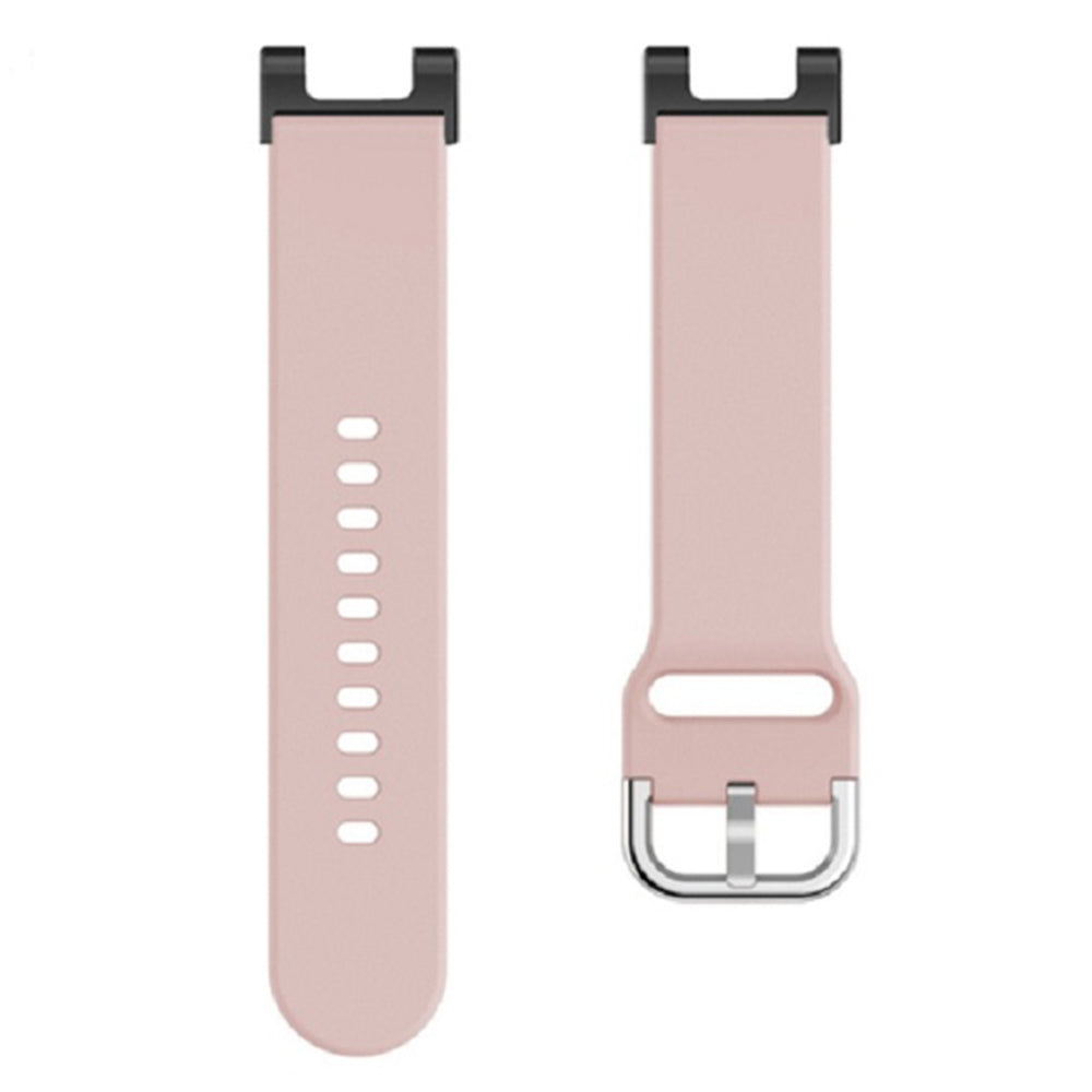 For Huami Amazfit T-Rex / T-Rex Pro / Ares, Universal 22mm Watch Band Silicone Watch Strap Replacement Watchband with Square Buckle