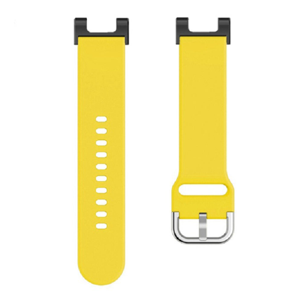 For Huami Amazfit T-Rex / T-Rex Pro / Ares, Universal 22mm Watch Band Silicone Watch Strap Replacement Watchband with Square Buckle