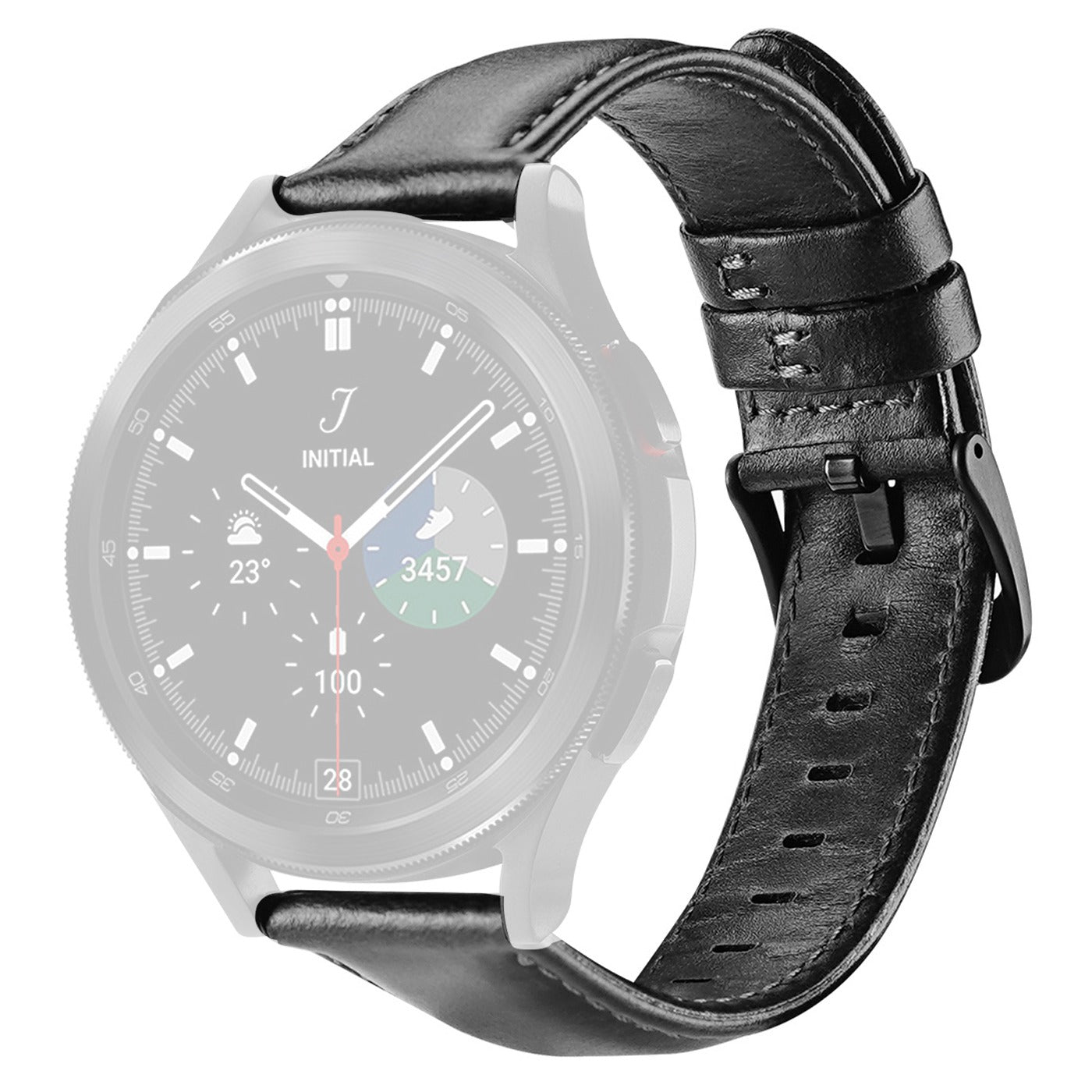 DUX DUCIS For Samsung Galaxy Watch3 41mm / Watch Active / Watch Active2 40mm / Huawei Watch GT 3 42mm PU Leather Watch Strap 20mm Replacement Business Bands Wristband