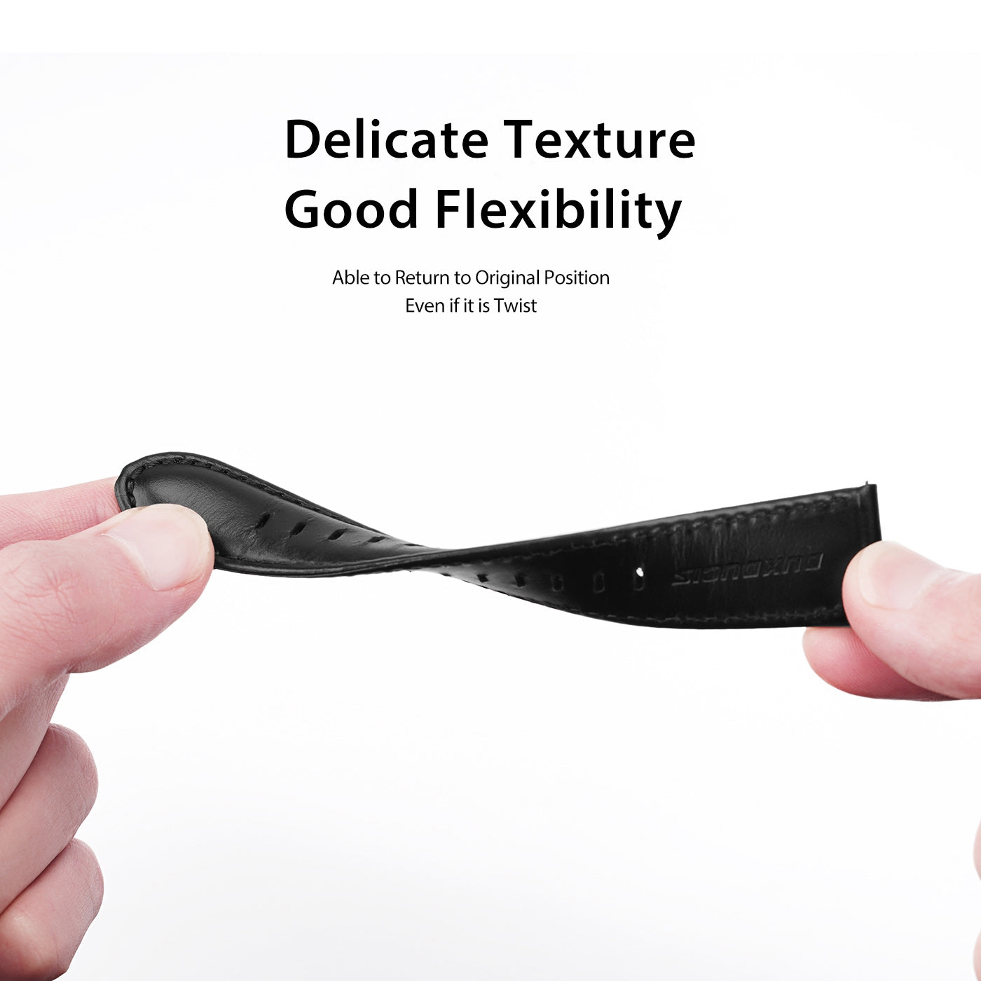 DUX DUCIS For Samsung Galaxy Watch3 41mm / Watch Active / Watch Active2 40mm / Huawei Watch GT 3 42mm PU Leather Watch Strap 20mm Replacement Business Bands Wristband