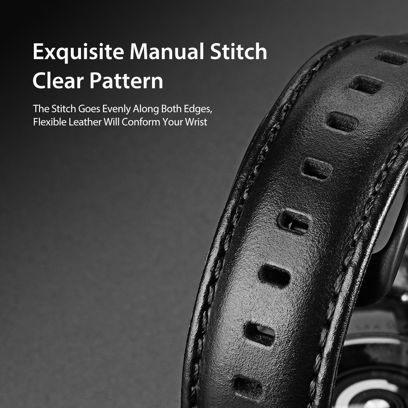 DUX DUCIS For Samsung Galaxy Watch3 41mm / Watch Active / Watch Active2 40mm / Huawei Watch GT 3 42mm PU Leather Watch Strap 20mm Replacement Business Bands Wristband