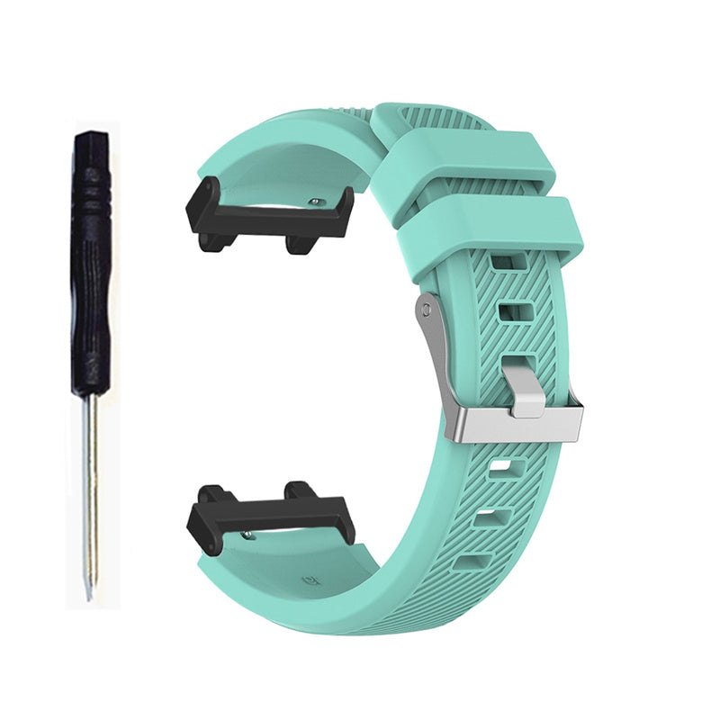 For Huami Amazfit T-Rex 2 Twill Design Adjustable Silicone Watchband Smart Watch Replacement Strap