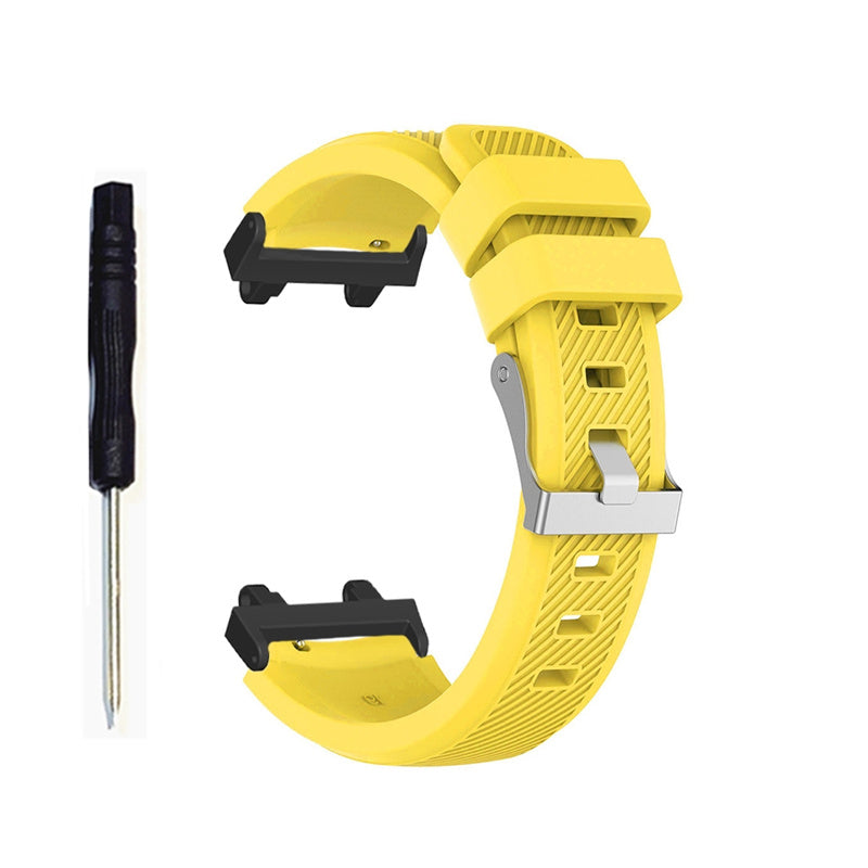 For Huami Amazfit T-Rex 2 Twill Design Adjustable Silicone Watchband Smart Watch Replacement Strap