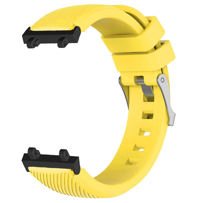 For Huami Amazfit T-Rex 2 Twill Design Adjustable Silicone Watchband Smart Watch Replacement Strap