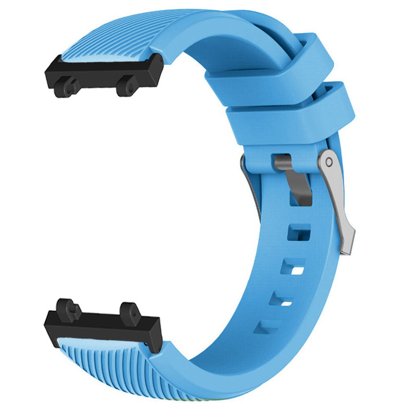 For Huami Amazfit T-Rex 2 Twill Design Adjustable Silicone Watchband Smart Watch Replacement Strap