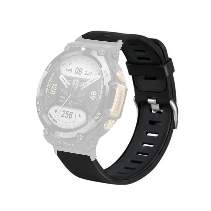 For Huami Amazfit T-Rex 2 Dual Color Sports Watch Band Silicone Wrist Strap Replacement