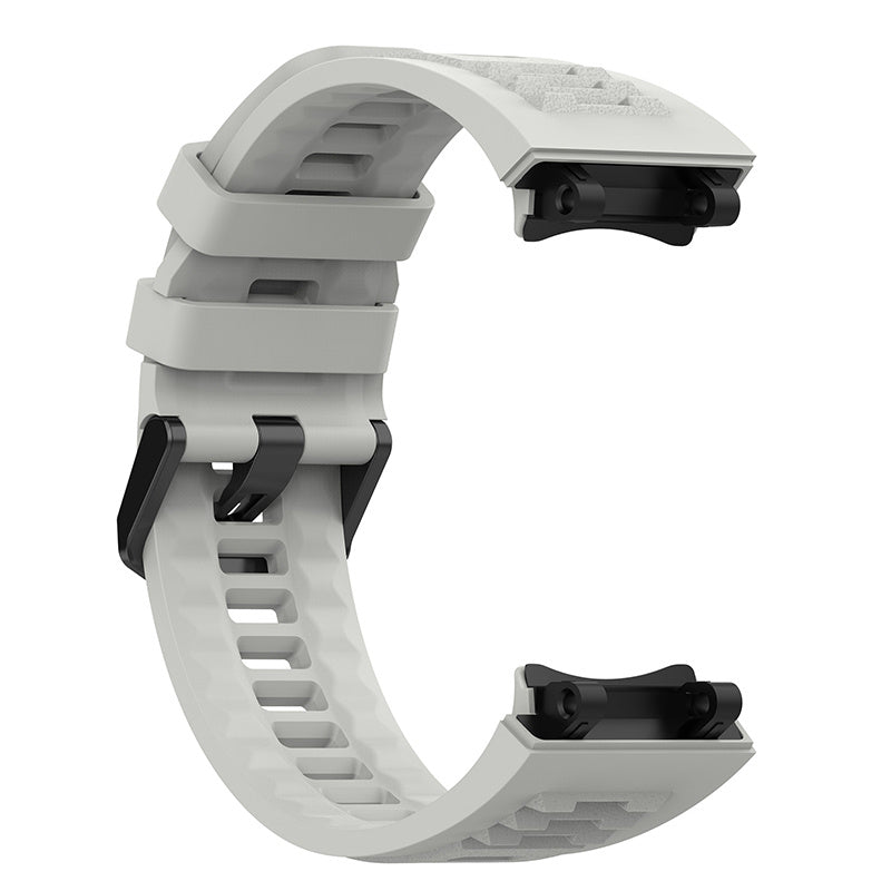 For Huami Amazfit T-Rex 2 Solid Color Soft Silicone Sports Smart Watch Band Replacement Wrist Strap