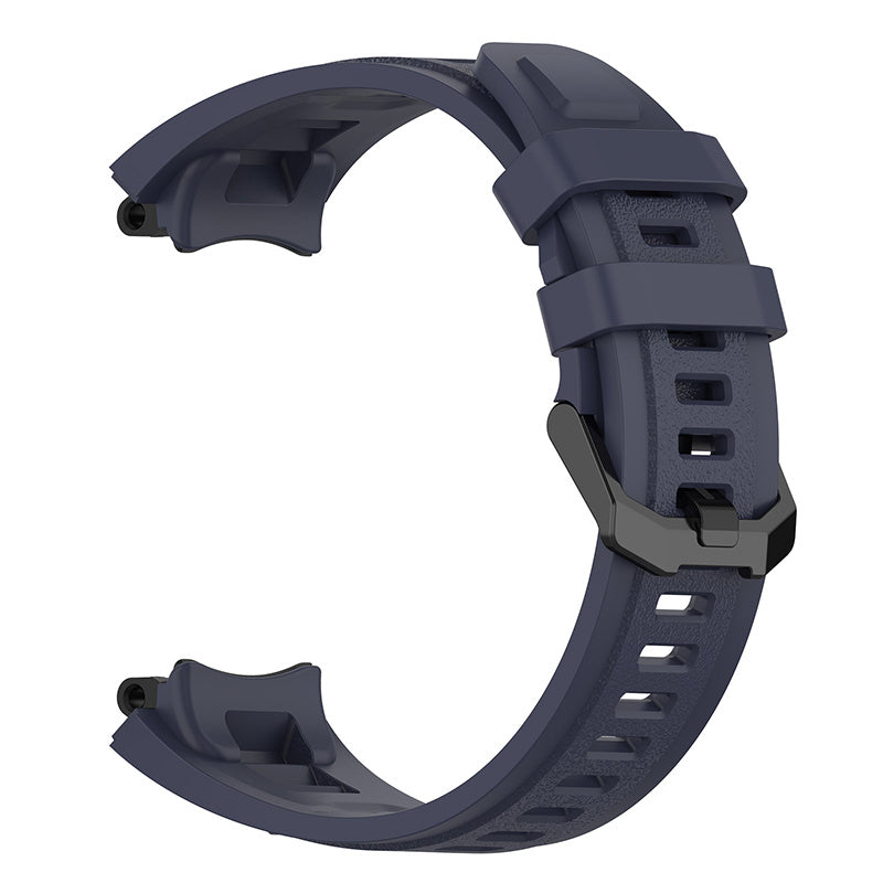 For Huami Amazfit T-Rex 2 Solid Color Soft Silicone Sports Smart Watch Band Replacement Wrist Strap