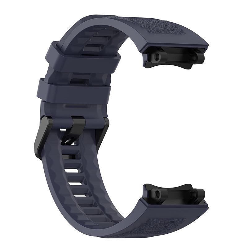 For Huami Amazfit T-Rex 2 Solid Color Soft Silicone Sports Smart Watch Band Replacement Wrist Strap