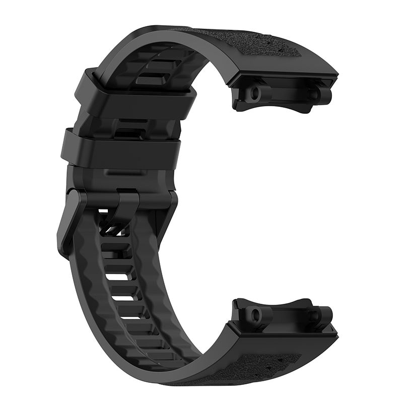For Huami Amazfit T-Rex 2 Solid Color Soft Silicone Sports Smart Watch Band Replacement Wrist Strap