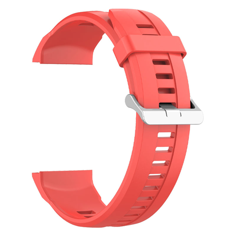 For Huawei Watch GT Cyber Silicone Watch Strap Skin-Friendly Adjustable Watch Band Replacement Wristband