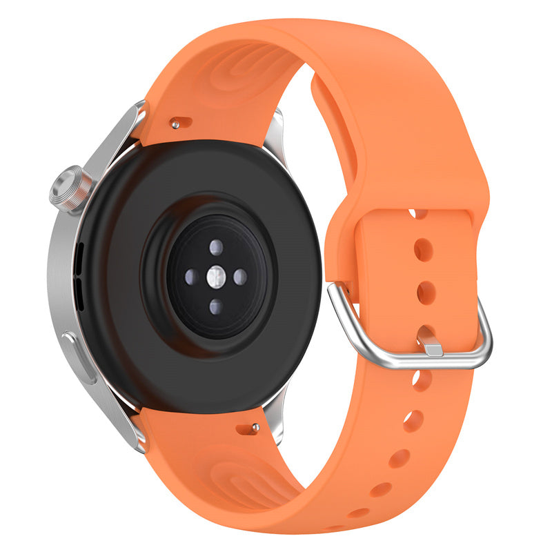22mm Arc-shaped Watchband for Xiaomi Watch S2 / S1 / S1 Pro, Adjustable Silicone Wrist Strap with Metal Buckle