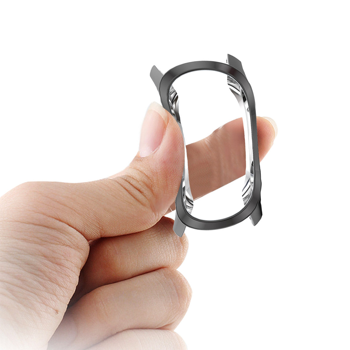 Electroplating TPU Smart Watch Cover Shell for Garmin Forerunner 245