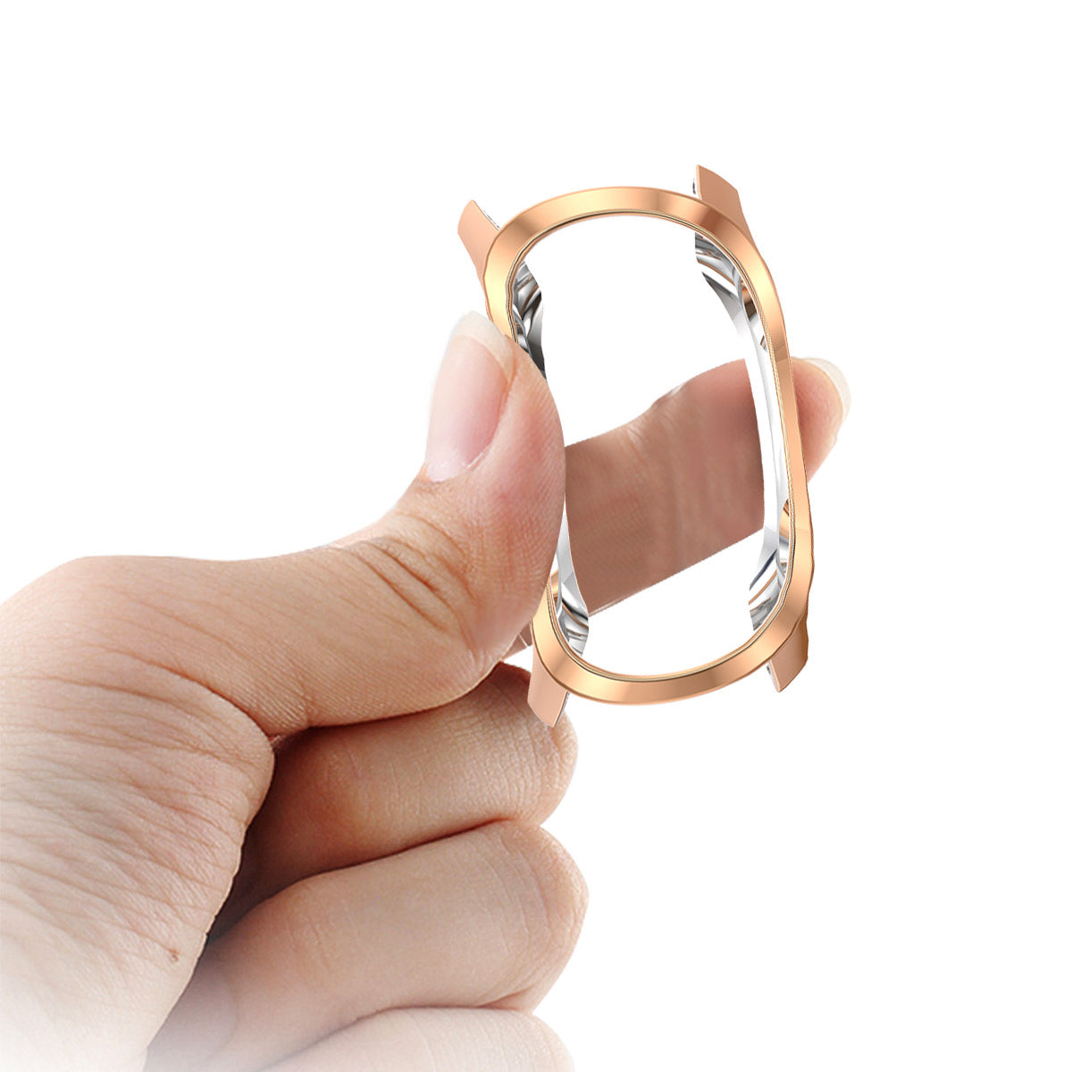 Electroplating TPU Smart Watch Cover Shell for Garmin Forerunner 245