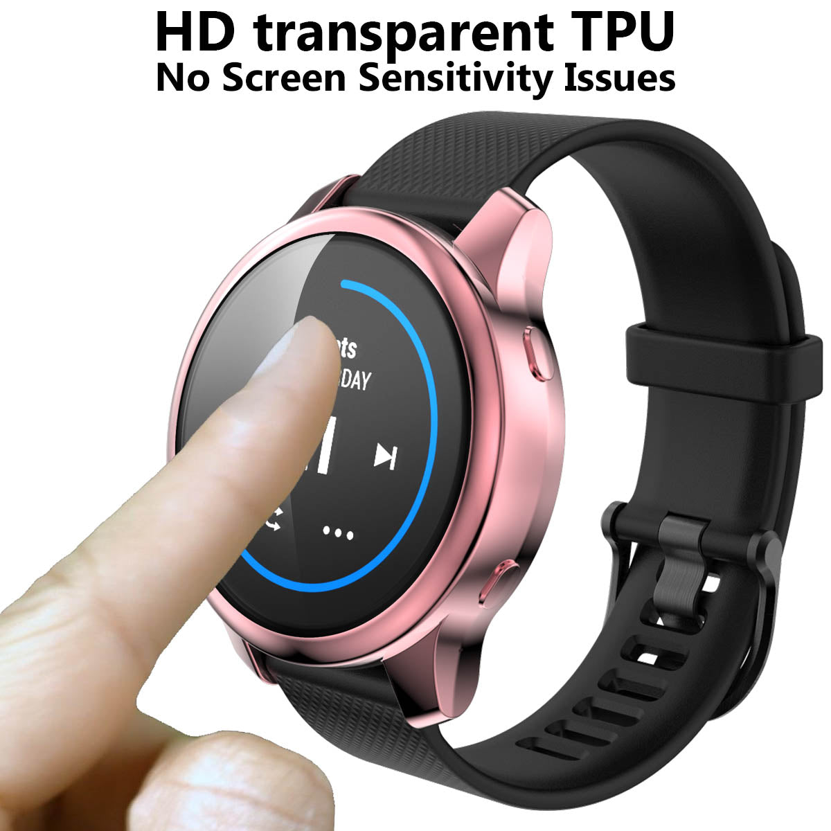 Protective Electroplating TPU Watch Case for Garmin Venu