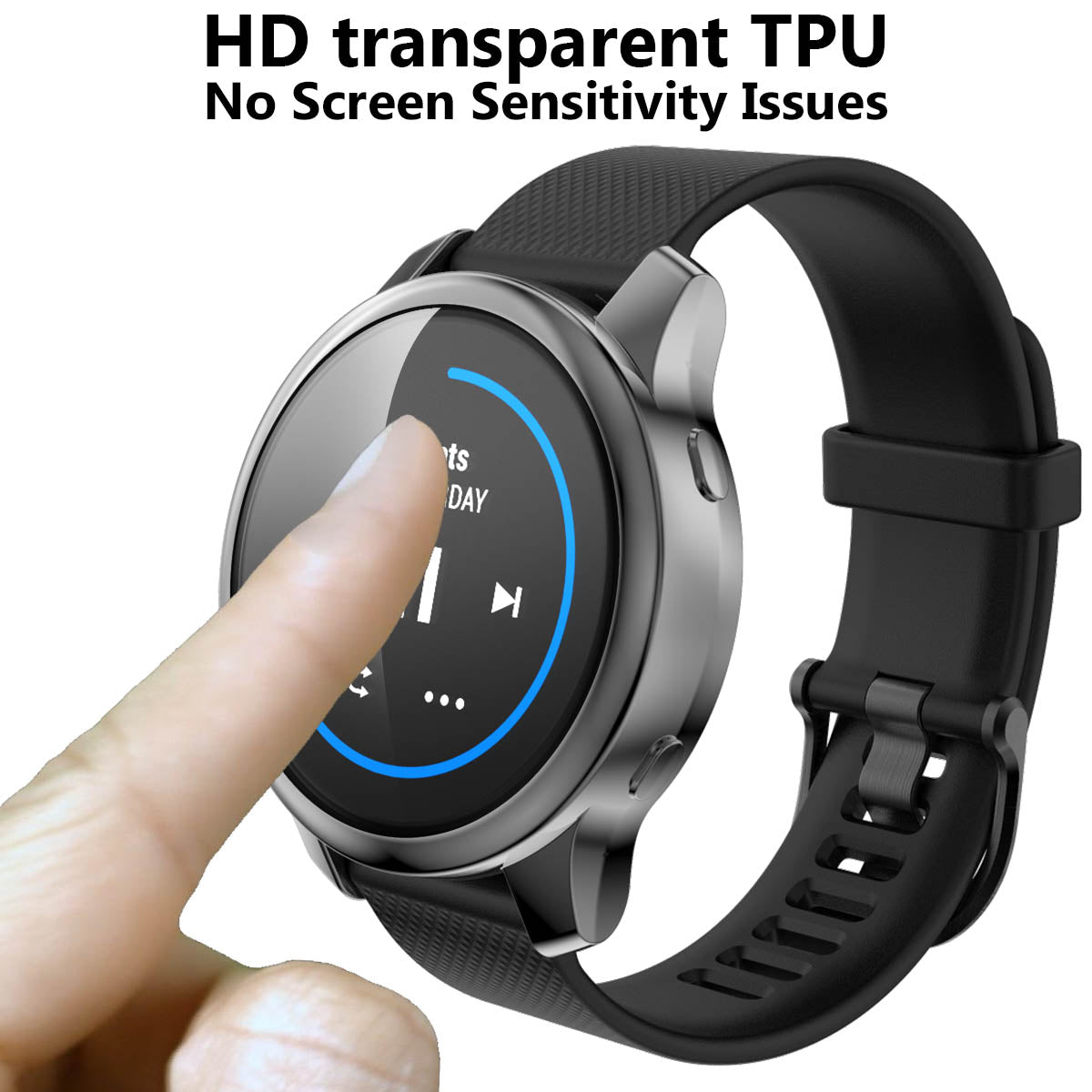 Protective Electroplating TPU Watch Case for Garmin Venu