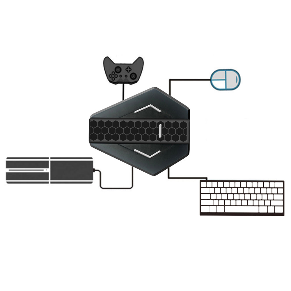 6311 Keyboard and Mouse Converter for P4/P3/X-Box One/X-Box 360/NS-Switch Game Console