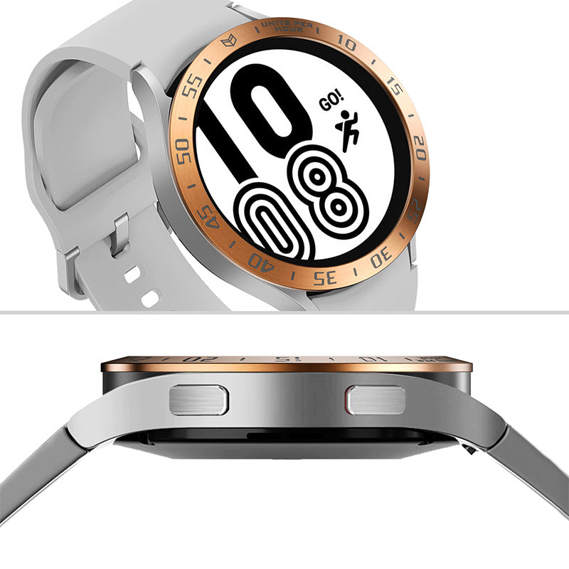 Anti-Scratch Protection Stainless Steel Case Watch Bezel Ring for Samsung Galaxy Watch4 44mm