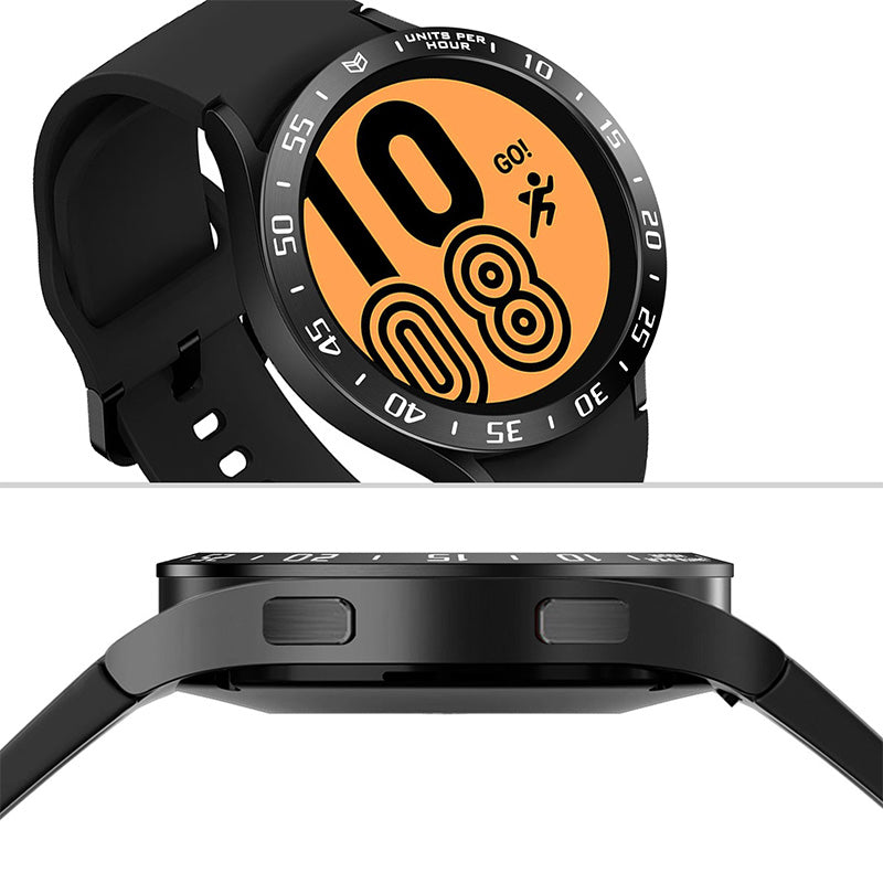 Anti-Scratch Protection Stainless Steel Case Watch Bezel Ring for Samsung Galaxy Watch4 44mm