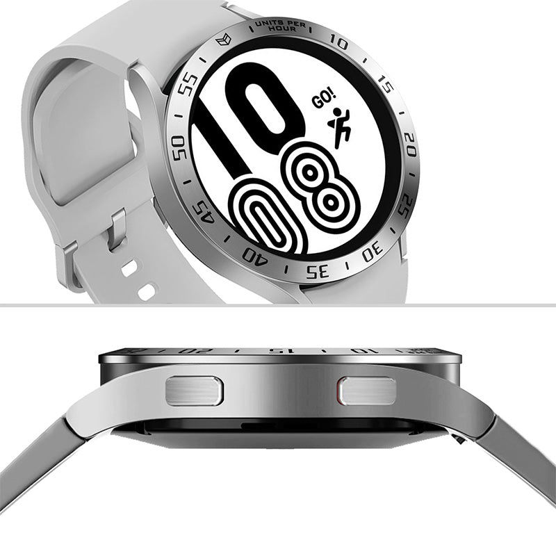 Anti-Scratch Protection Stainless Steel Case Watch Bezel Ring for Samsung Galaxy Watch4 44mm