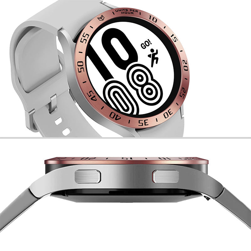 Anti-Scratch Protection Stainless Steel Case Watch Bezel Ring for Samsung Galaxy Watch4 44mm