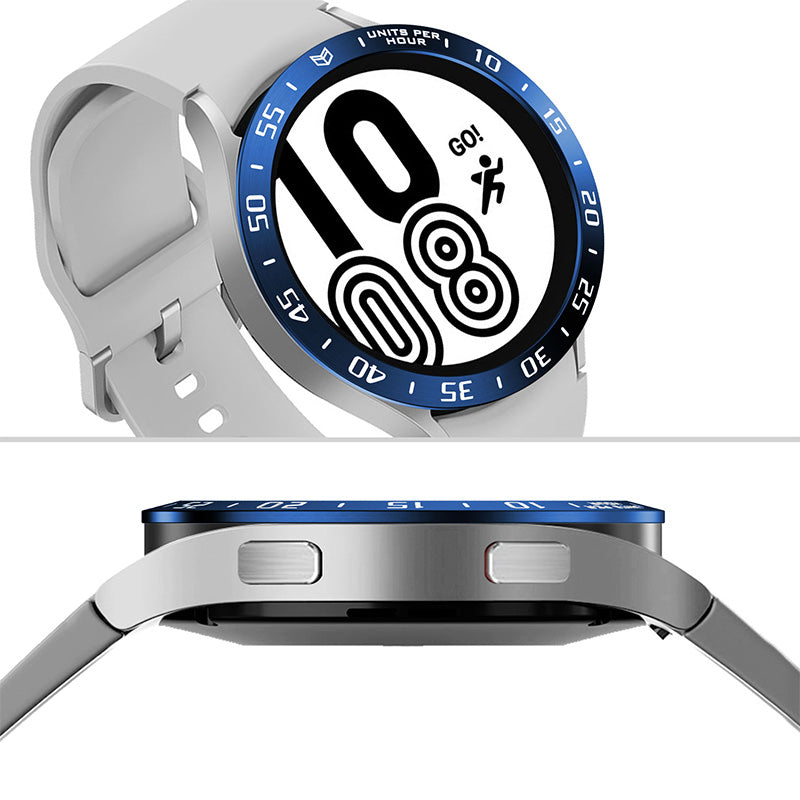Anti-Scratch Protection Stainless Steel Case Watch Bezel Ring for Samsung Galaxy Watch4 44mm