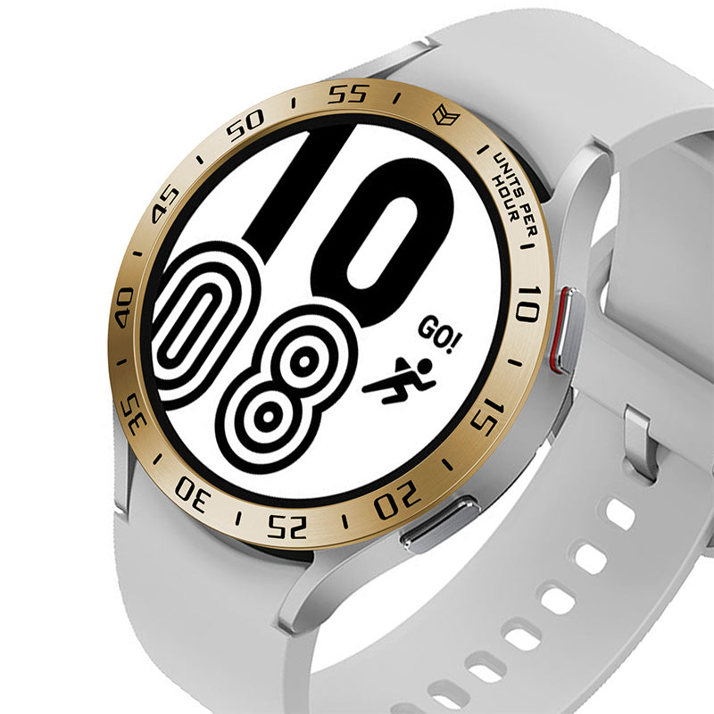 Anti-Scratch Protection Stainless Steel Case Watch Bezel Ring for Samsung Galaxy Watch4 44mm