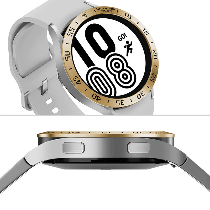 Anti-Scratch Protection Stainless Steel Case Watch Bezel Ring for Samsung Galaxy Watch4 44mm