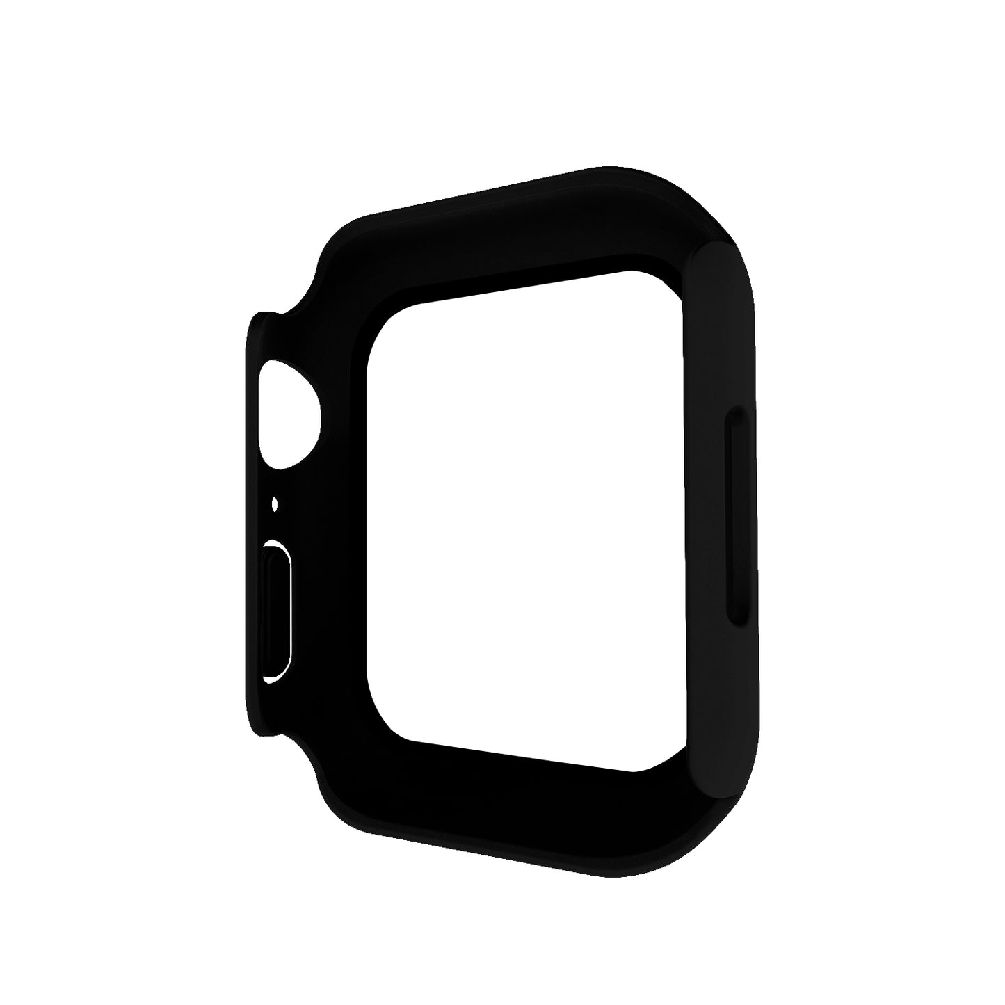 2-in-1 9H Tempered Glass Film Matte Hard PC Watch Case Cover for Apple Watch Series 7 45mm / Series 8 45mm