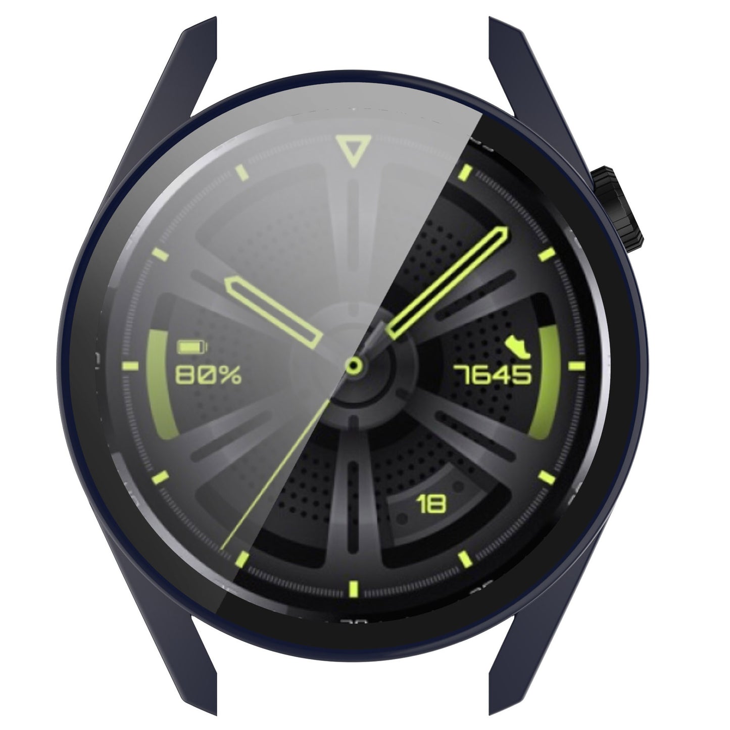 2-in-1 Watch Case Hard PC Frame + Tempered Glass Screen Protector for Huawei Watch GT 3 46mm