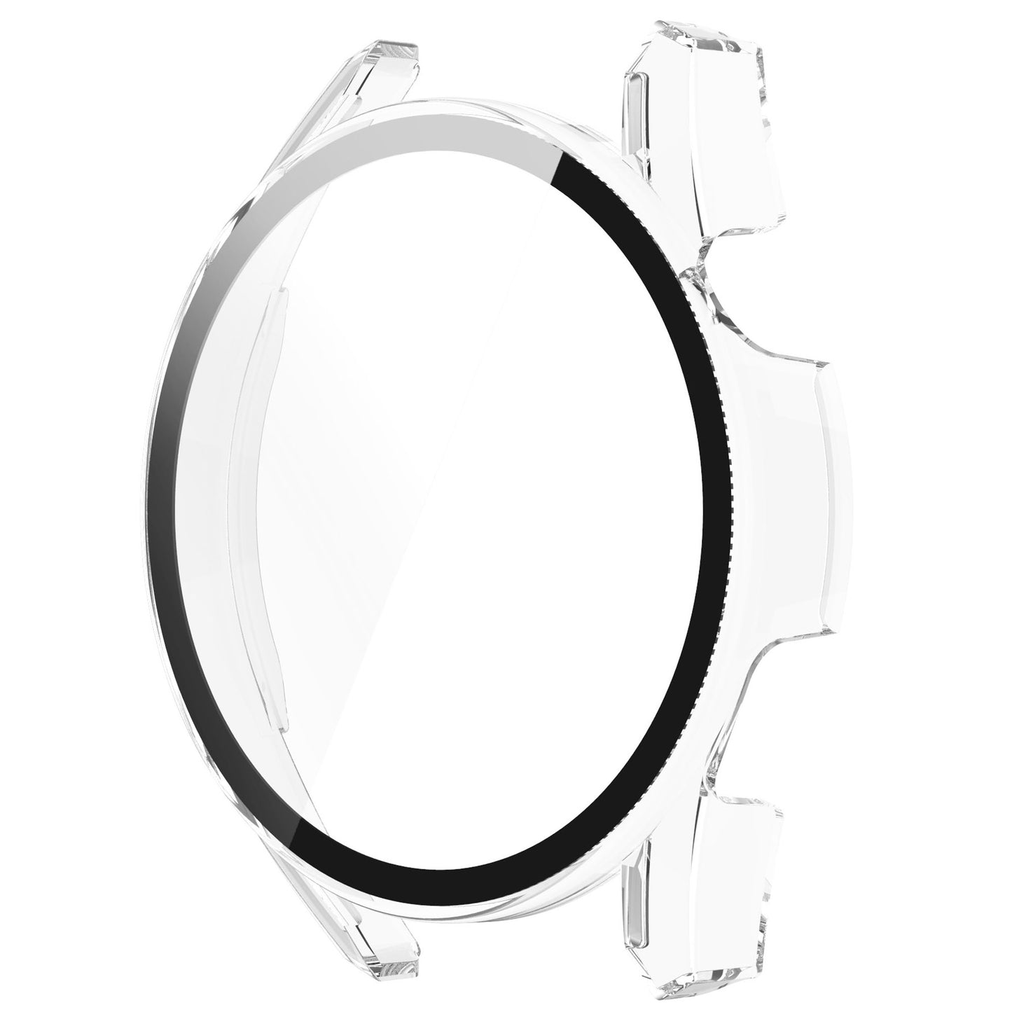 2-in-1 Watch Case Hard PC Frame + Tempered Glass Screen Protector for Huawei Watch GT 3 46mm
