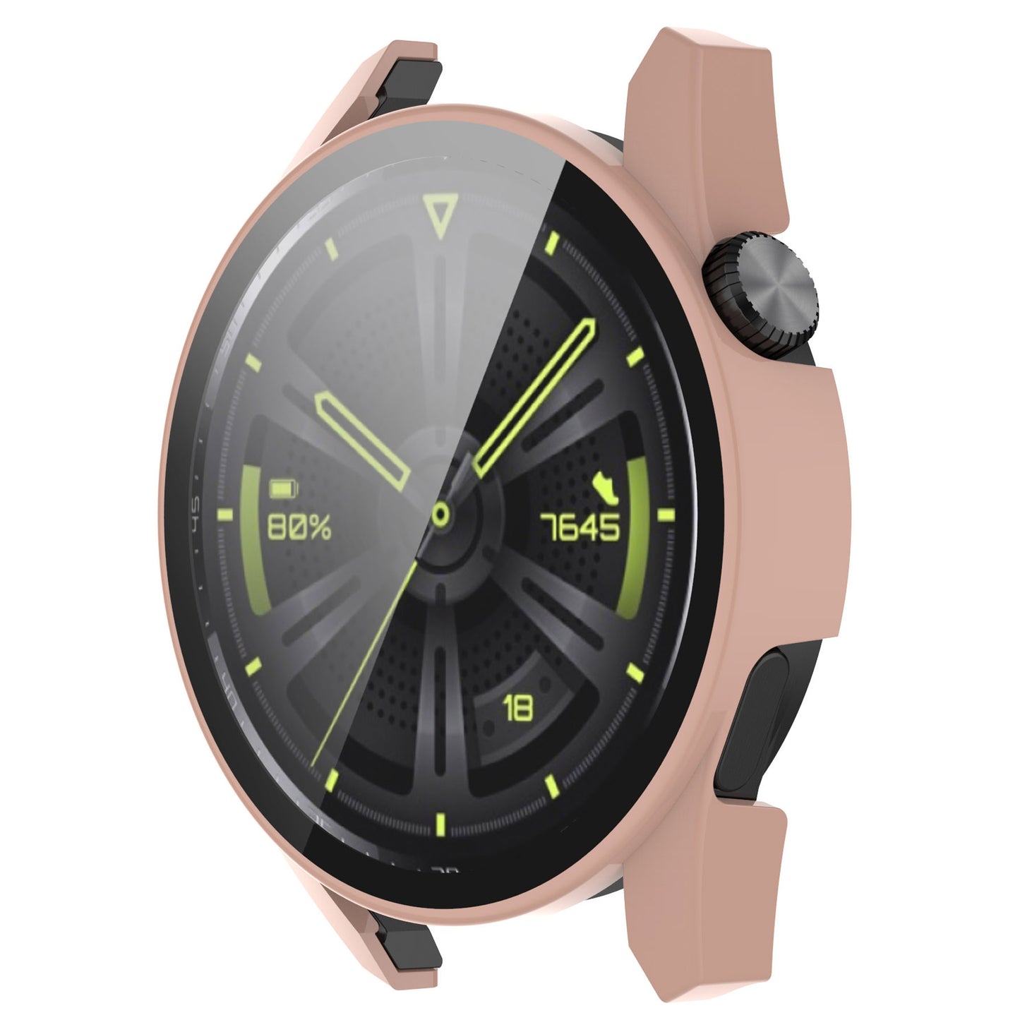 2-in-1 Watch Case Hard PC Frame + Tempered Glass Screen Protector for Huawei Watch GT 3 46mm