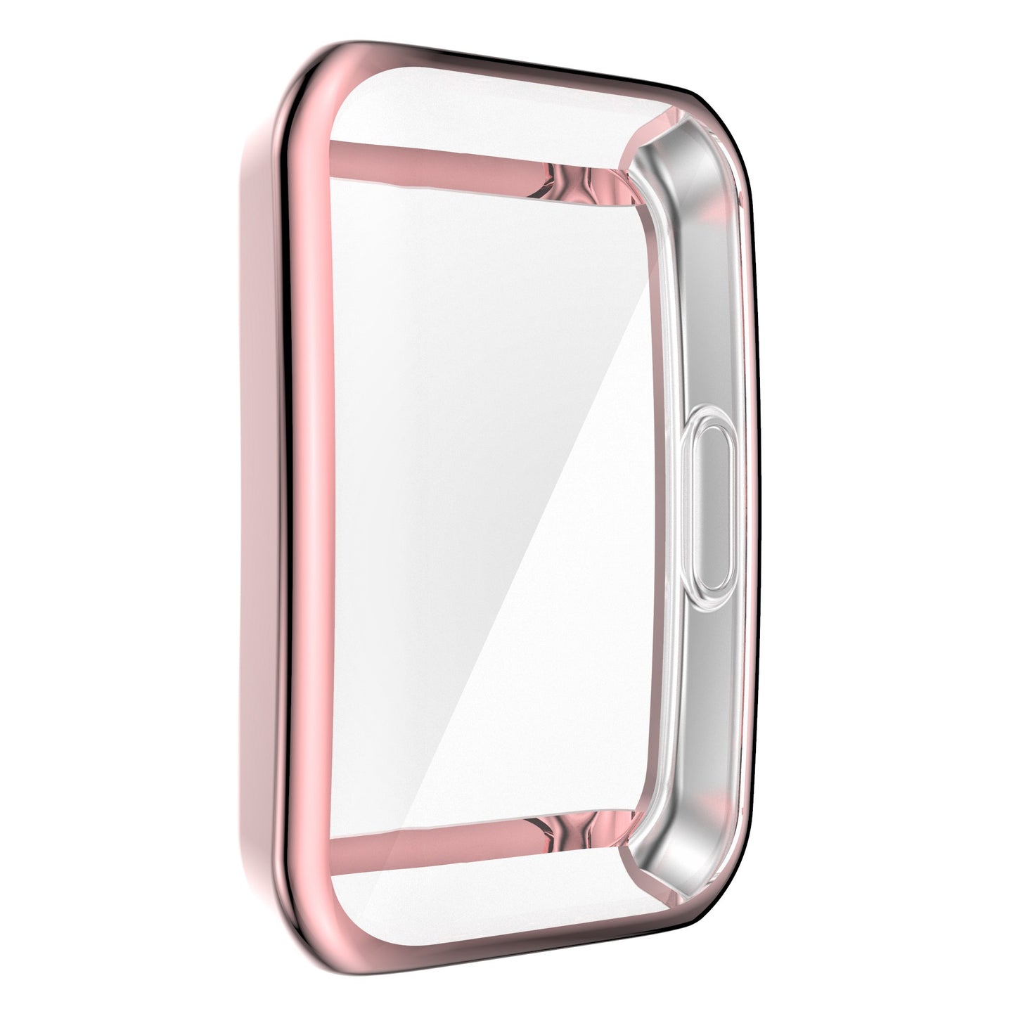 For Huawei Band 6/Band 6 Pro/Band 7/Honor 6 Anti-fall Shockproof Electroplating Transparent Watch Case