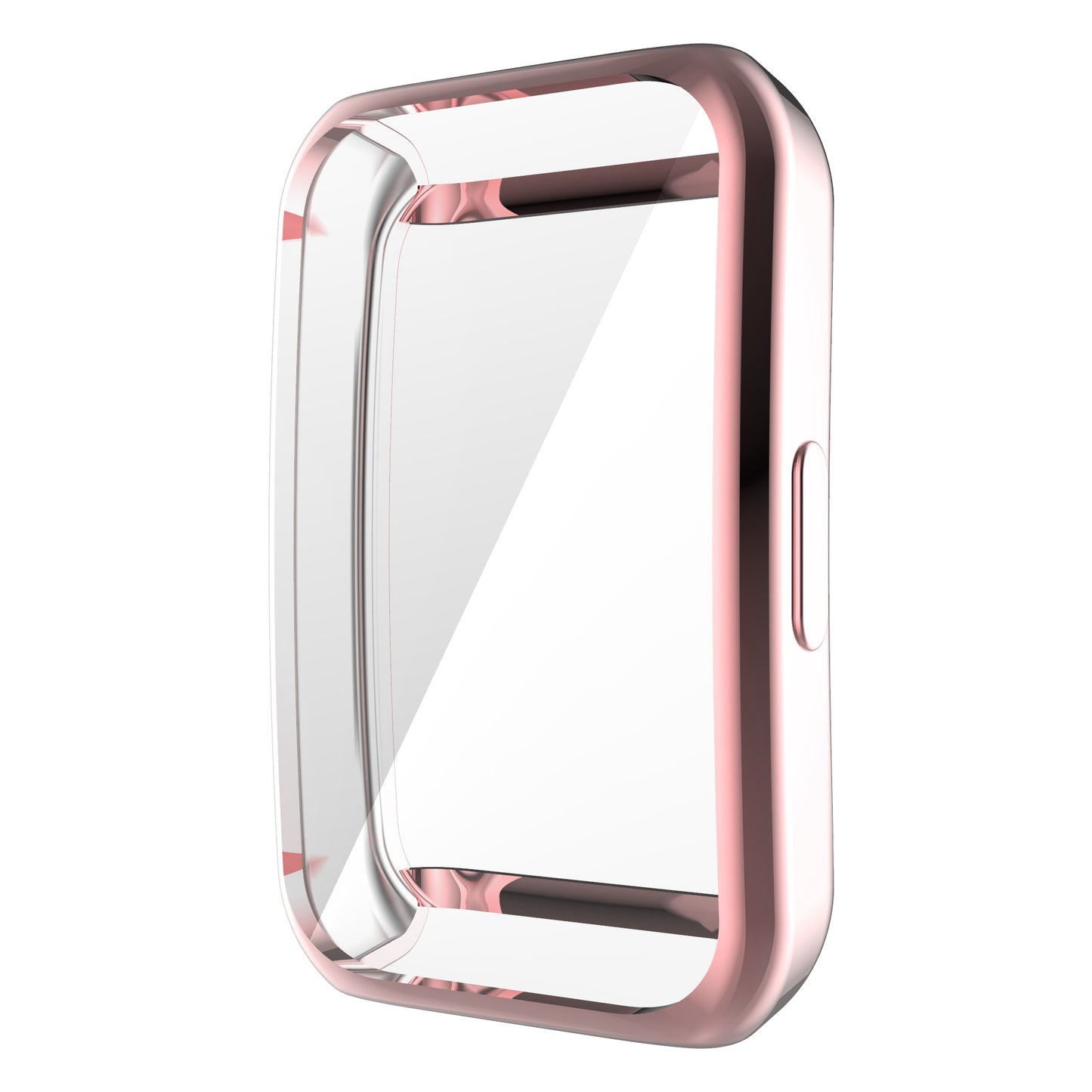 For Huawei Band 6/Band 6 Pro/Band 7/Honor 6 Anti-fall Shockproof Electroplating Transparent Watch Case