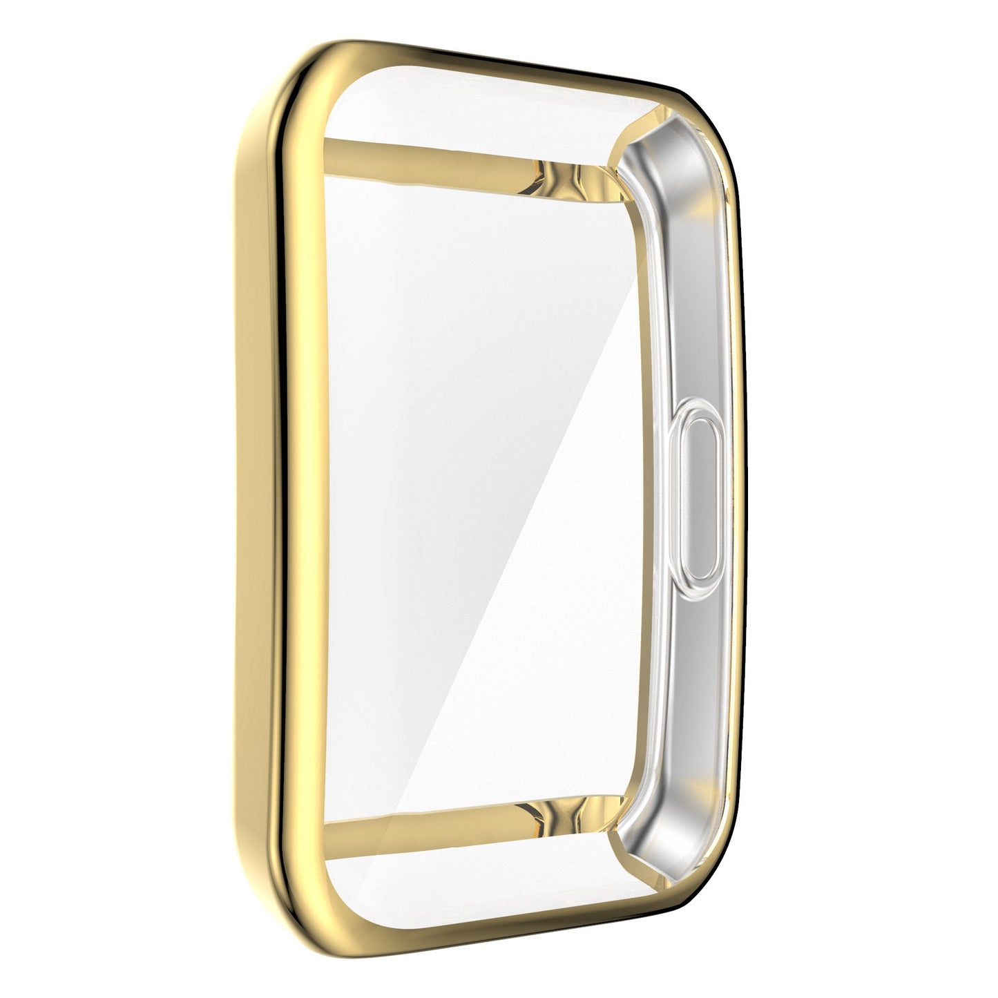 For Huawei Band 6/Band 6 Pro/Band 7/Honor 6 Anti-fall Shockproof Electroplating Transparent Watch Case