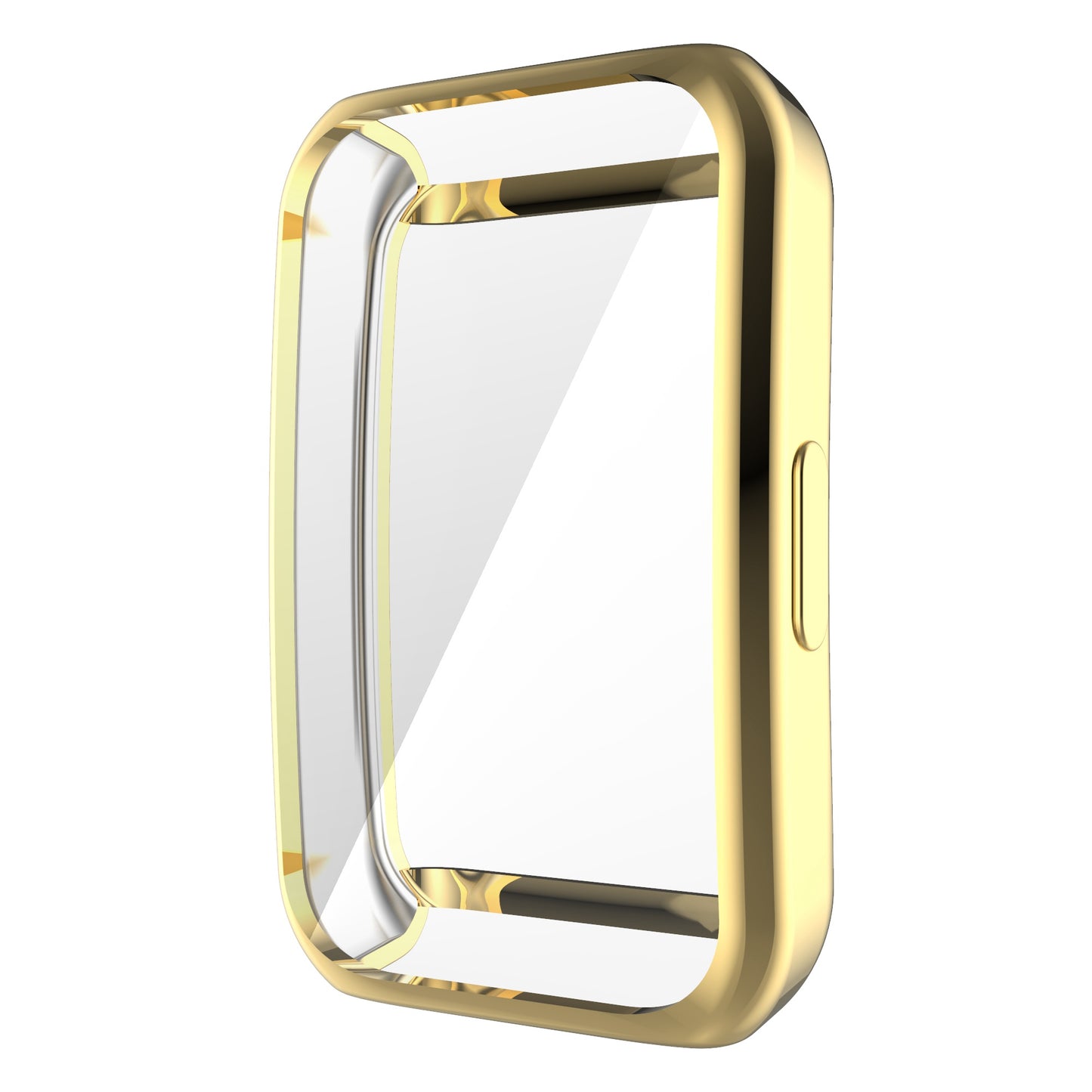 For Huawei Band 6/Band 6 Pro/Band 7/Honor 6 Anti-fall Shockproof Electroplating Transparent Watch Case