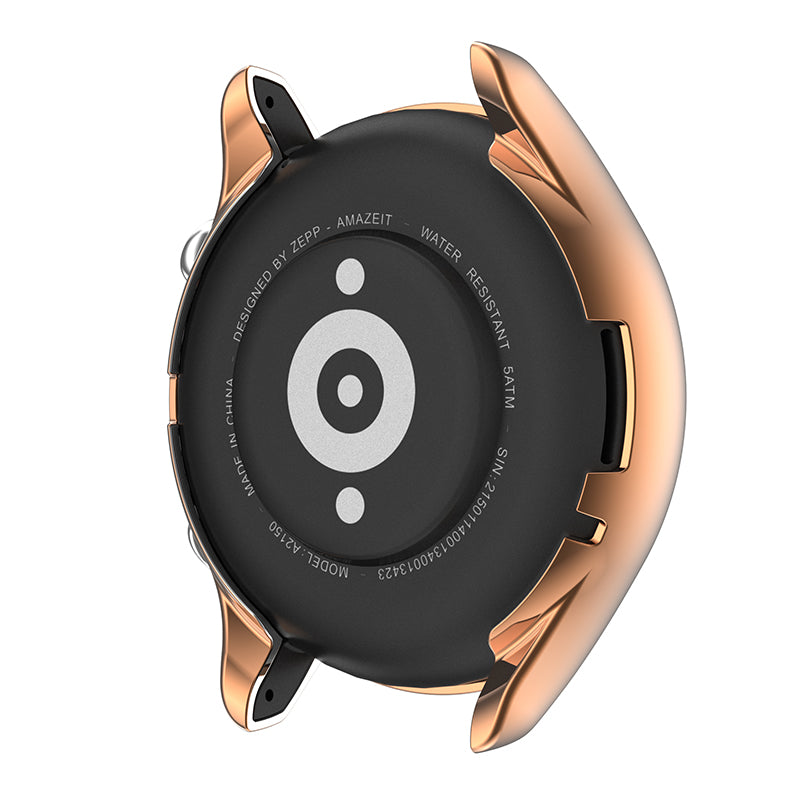 For Huami Amazfit GTR 3/GTR 3 Pro Soft TPU Anti-scratch Watch Case Full Coverage Protective Cover