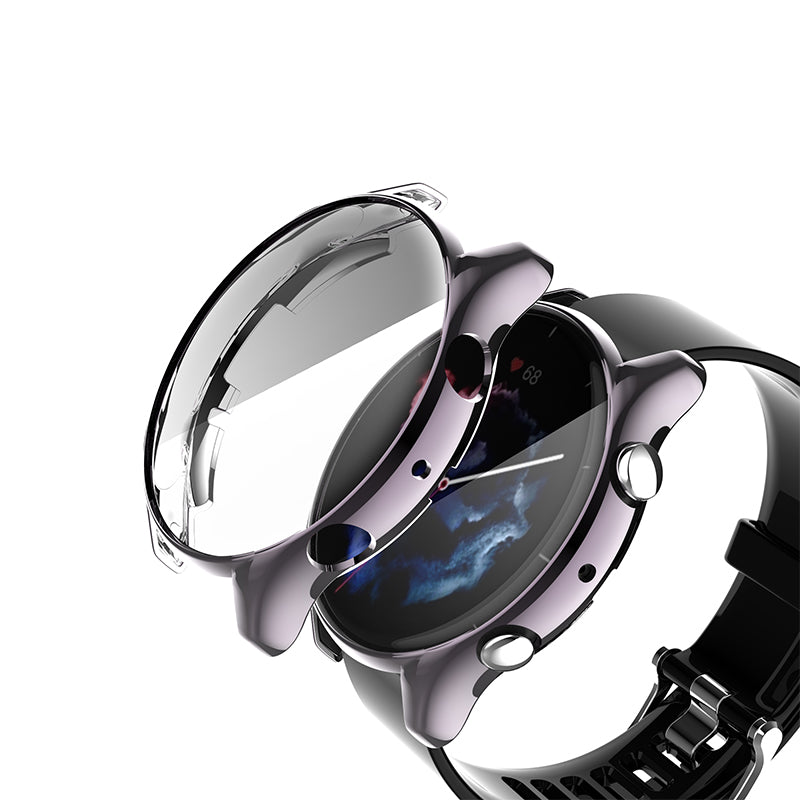 For Huami Amazfit GTR 3/GTR 3 Pro Soft TPU Anti-scratch Watch Case Full Coverage Protective Cover