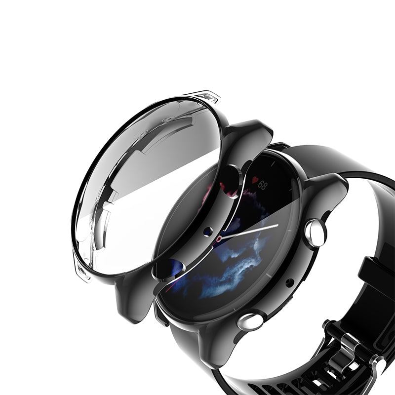 For Huami Amazfit GTR 3/GTR 3 Pro Soft TPU Anti-scratch Watch Case Full Coverage Protective Cover