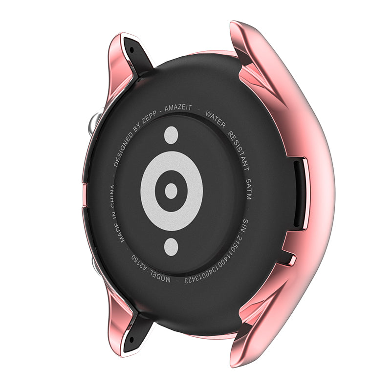 For Huami Amazfit GTR 3/GTR 3 Pro Soft TPU Anti-scratch Watch Case Full Coverage Protective Cover
