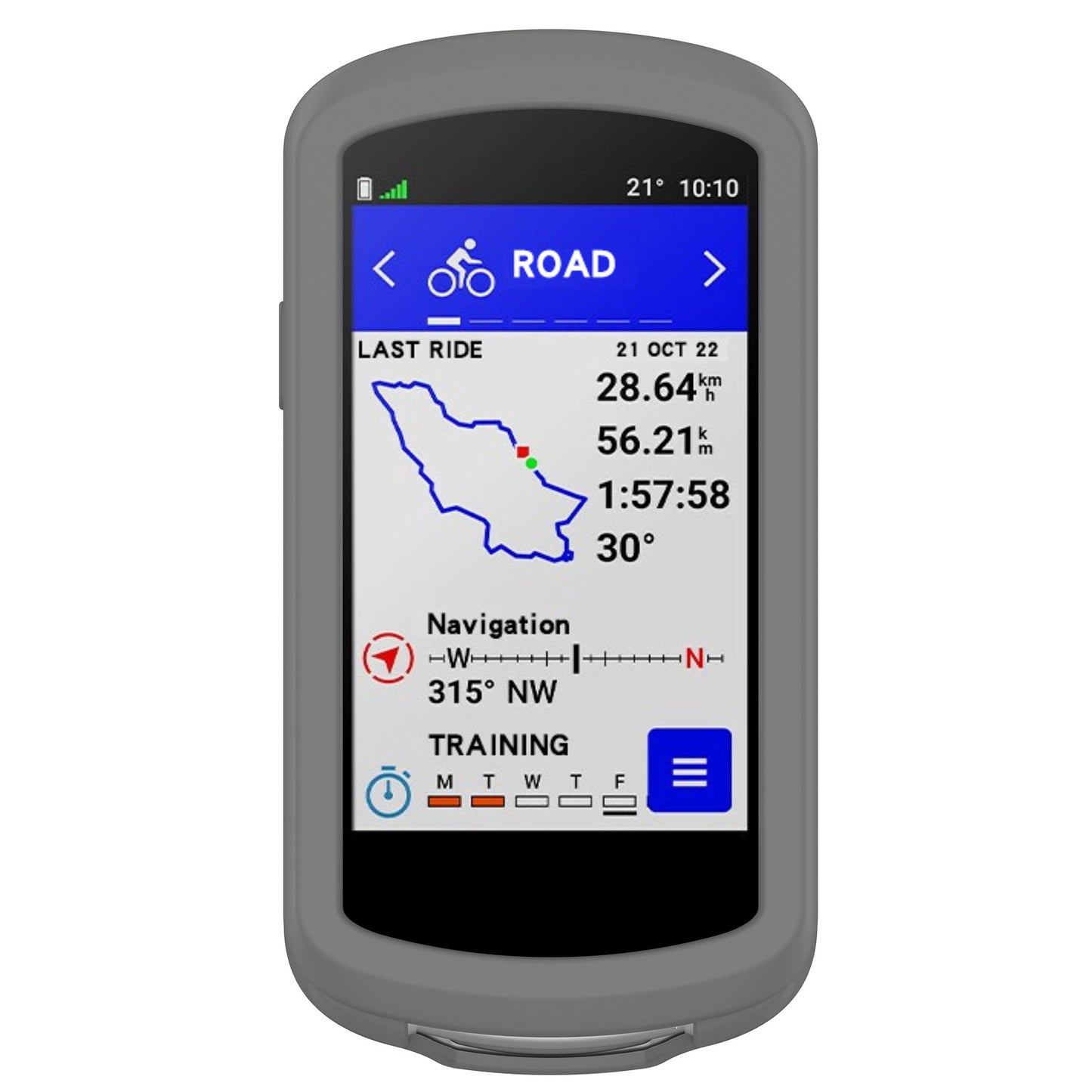 For Garmin Edge 1040 Scratch Resistant Soft Silicone Case Bike GPS Computer Protective Cover