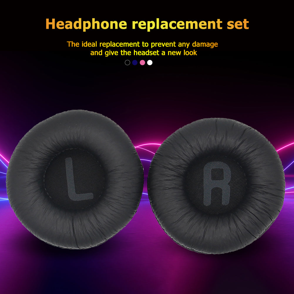 1 Pair Soft Earpads Foam Ear Pads Cushion Cover for JBL Tune 500BT 600BTNC T450BT Headphones